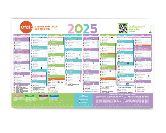 Calendrier personnalisé